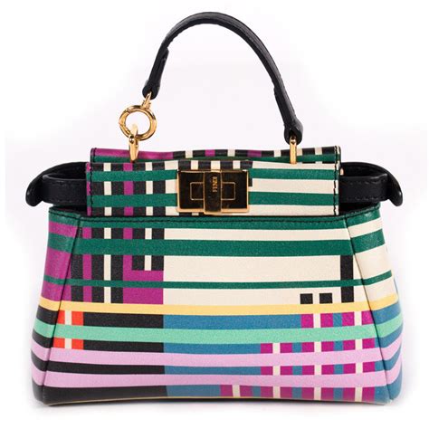 fendi striped handbag|fendi handbags clearance sale.